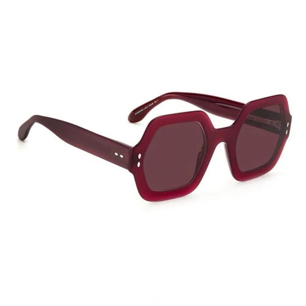 ISABEL MARANT ELY IM 0004/N/S BURGUNDY SUNGLASSES - Picture 3 of 7